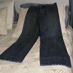 Ladies wide cut jeans